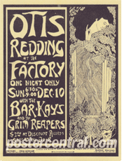 Otis redding and the grim reapers poster